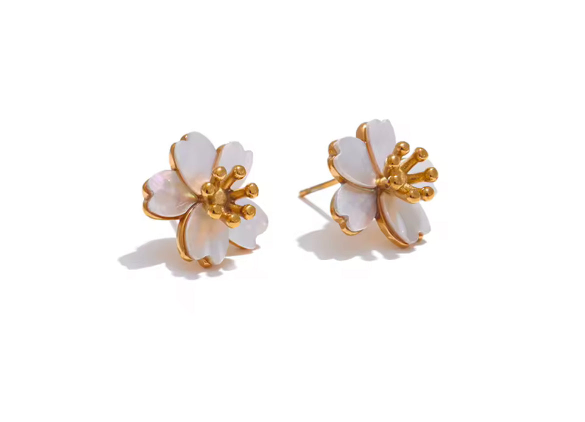 Aretes Cherry Blossom