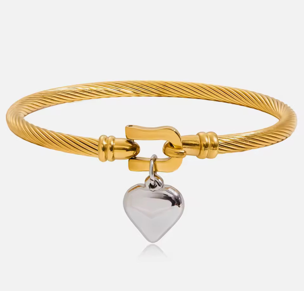 Brazalete Cable Corazón