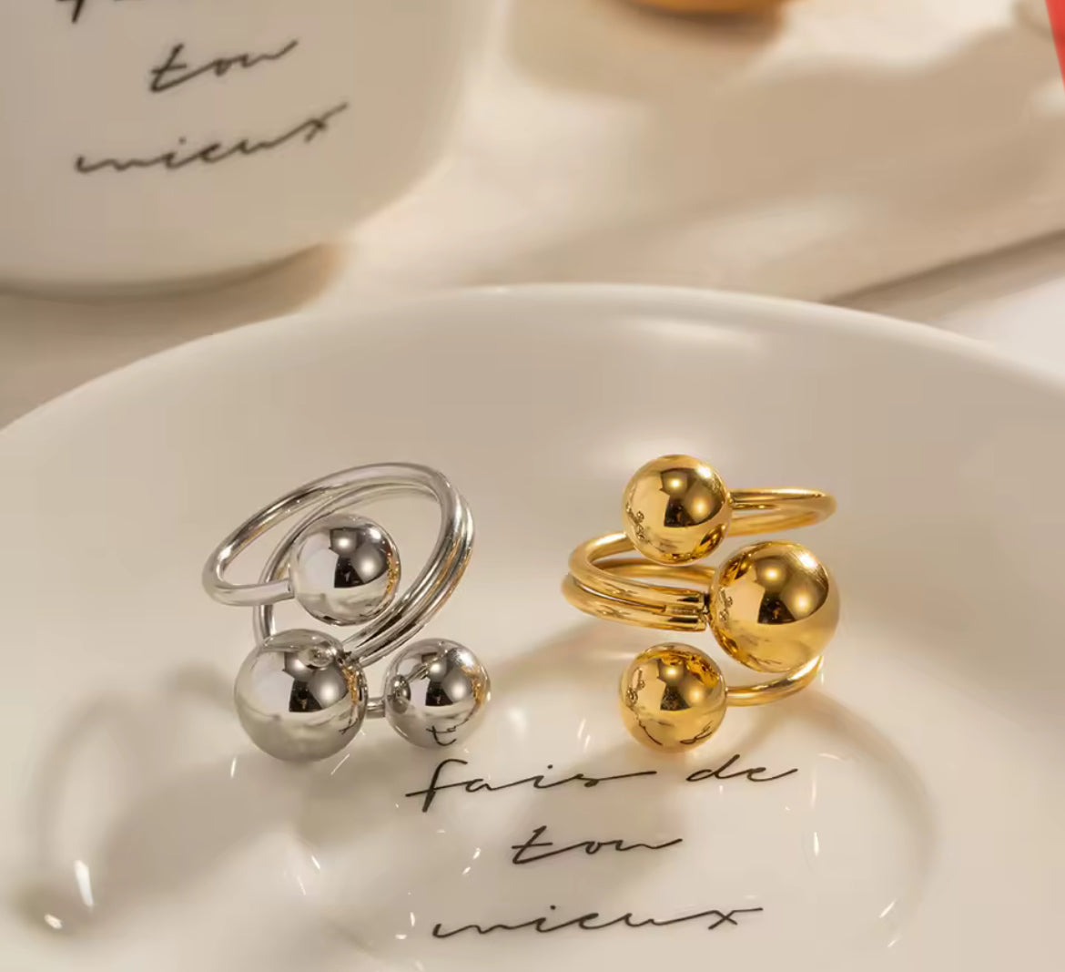 Anillo Balín Chunky