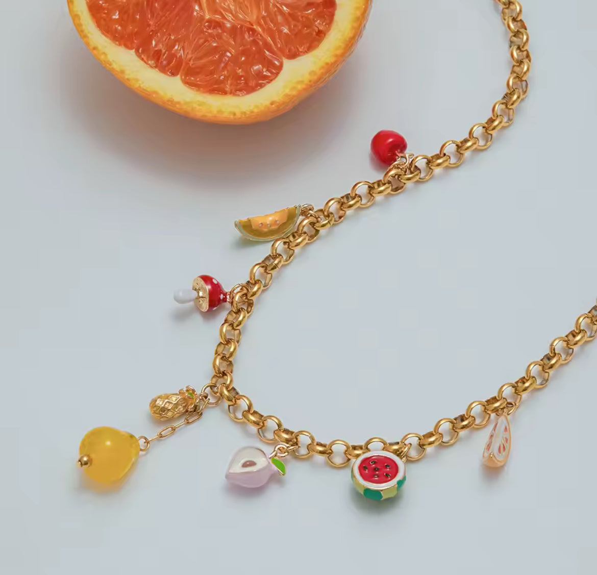 Collar Frutas