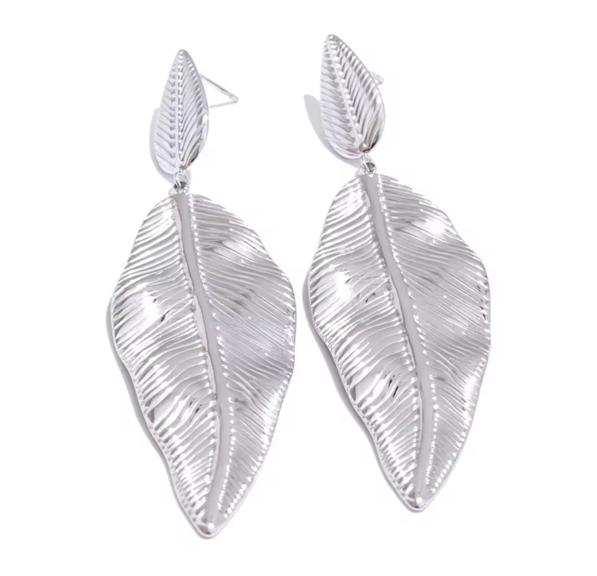 Aretes Hoja