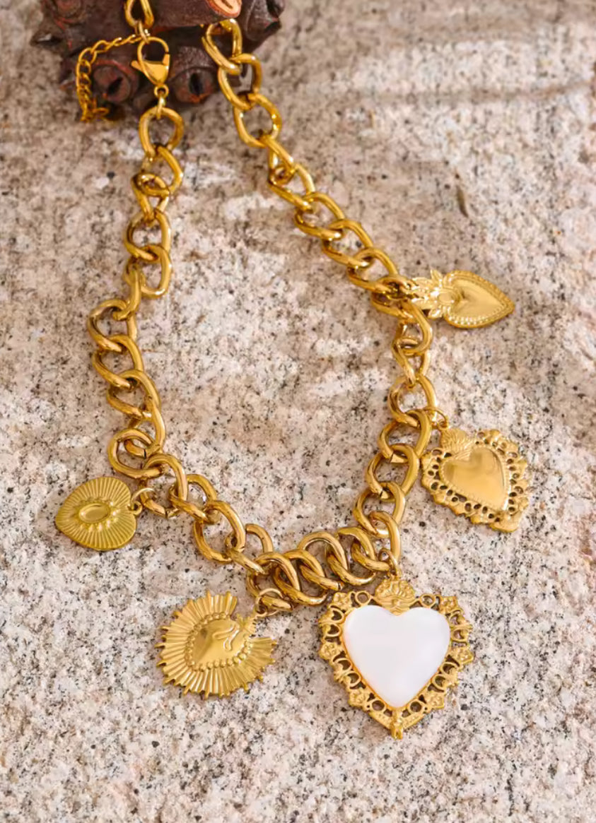 Collar Multicorazones Verano