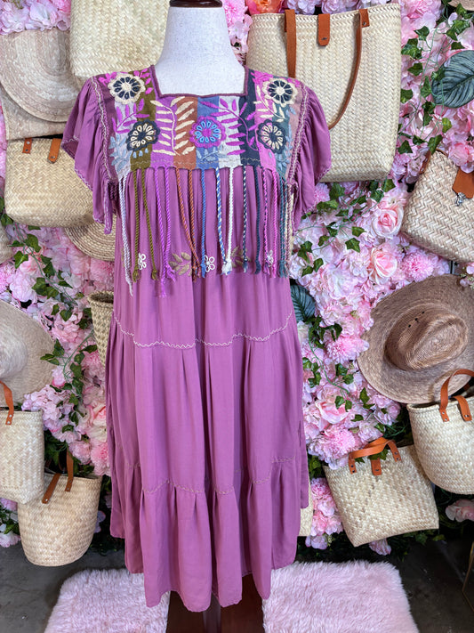 Vestido Bordado Rococó