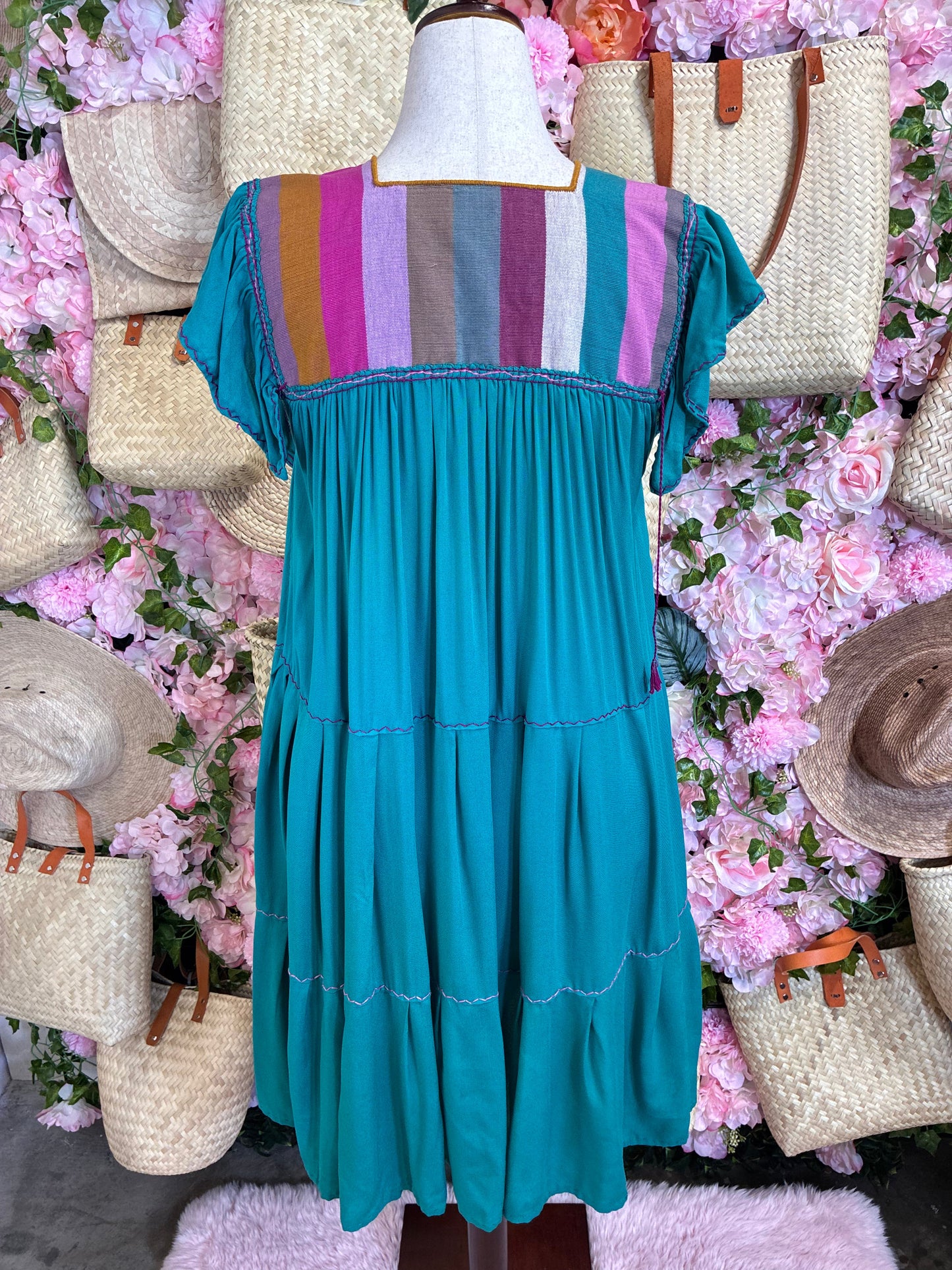 Vestido Bordado Rococó