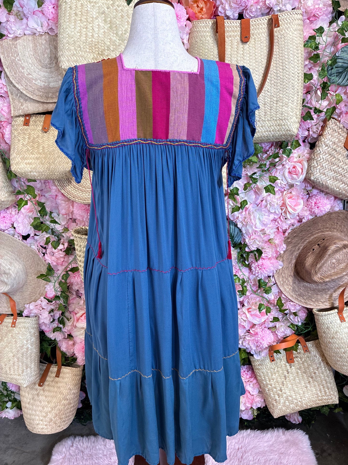 Vestido Bordado Rococó