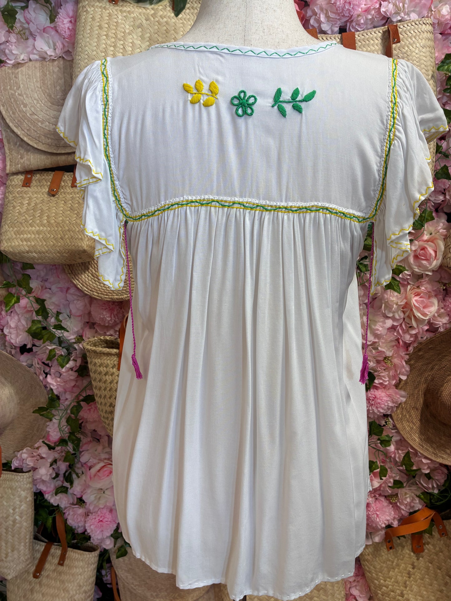 Blusa Punto de Cruz