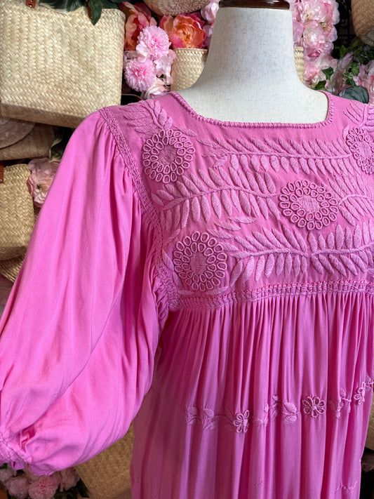 Vestido Bordado Rococó