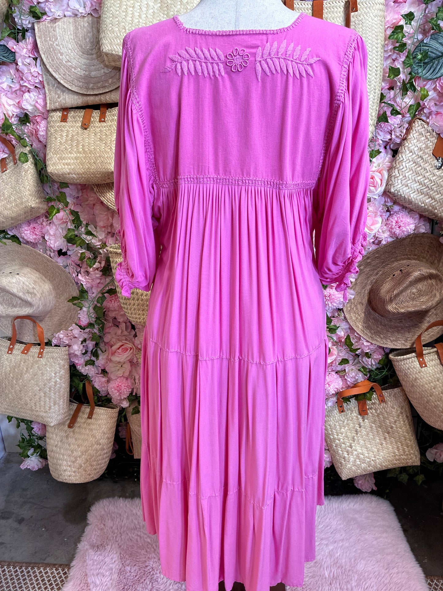 Vestido Bordado Rococó