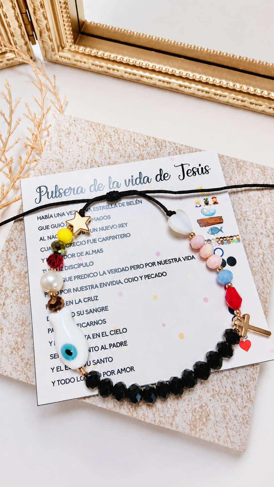 Pulsera de la Vida de Jesús