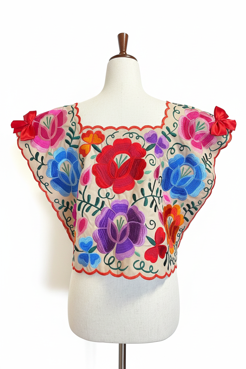 Blusa Crop Top - Espalda