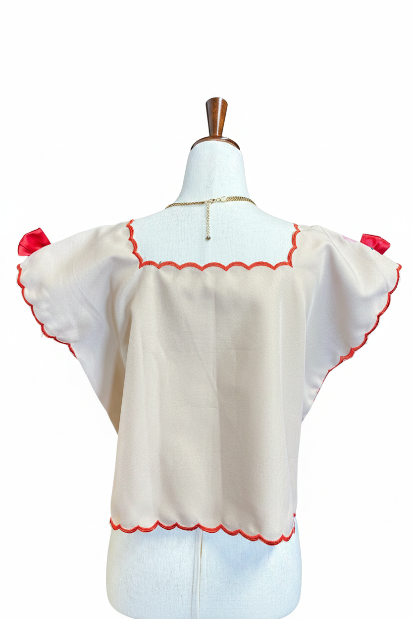 Blusa Crop Top - Frente