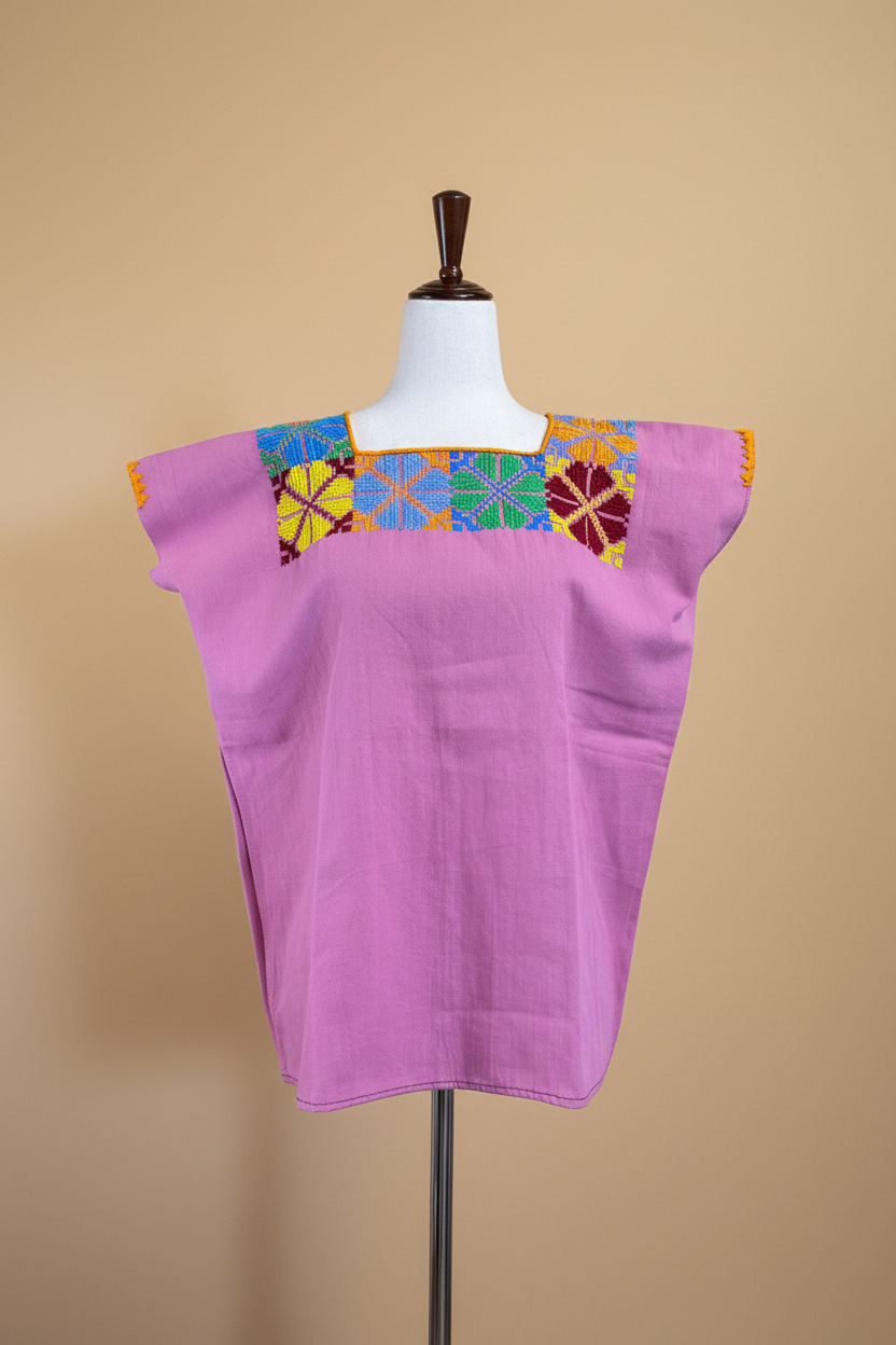 Blusa rosa - vista frontal