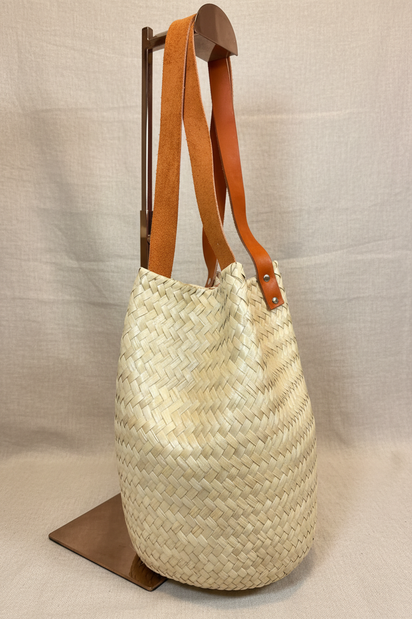 Bolsa Barril Lateral - Fondo Natural