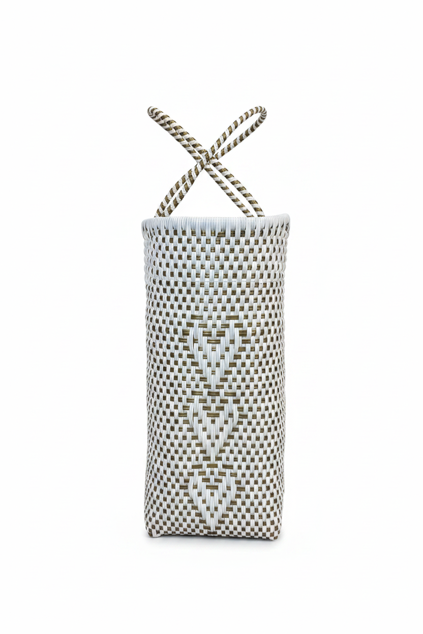 Bolsa Blanco Oro - Fondo Blanco