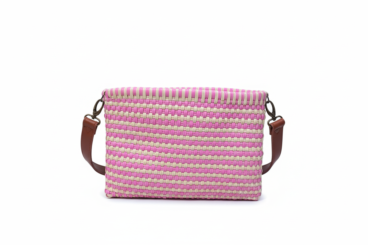 Bolsa con fondo blanco