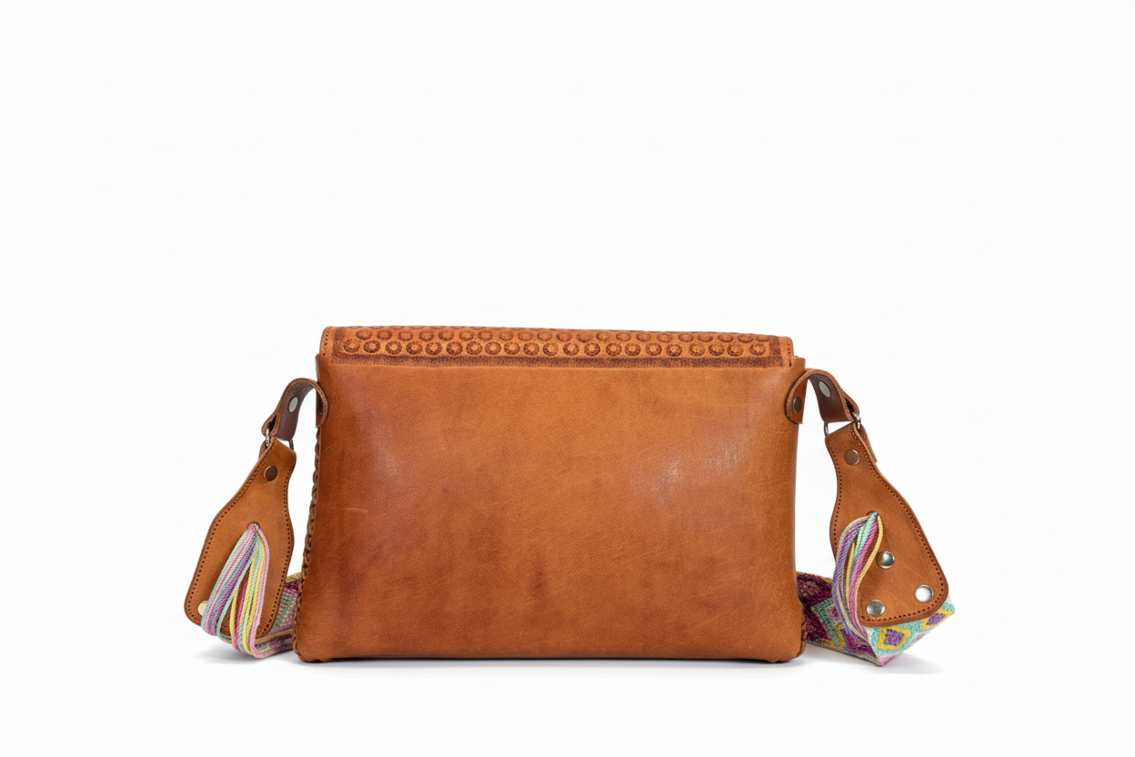 Bolsa con fondo blanco