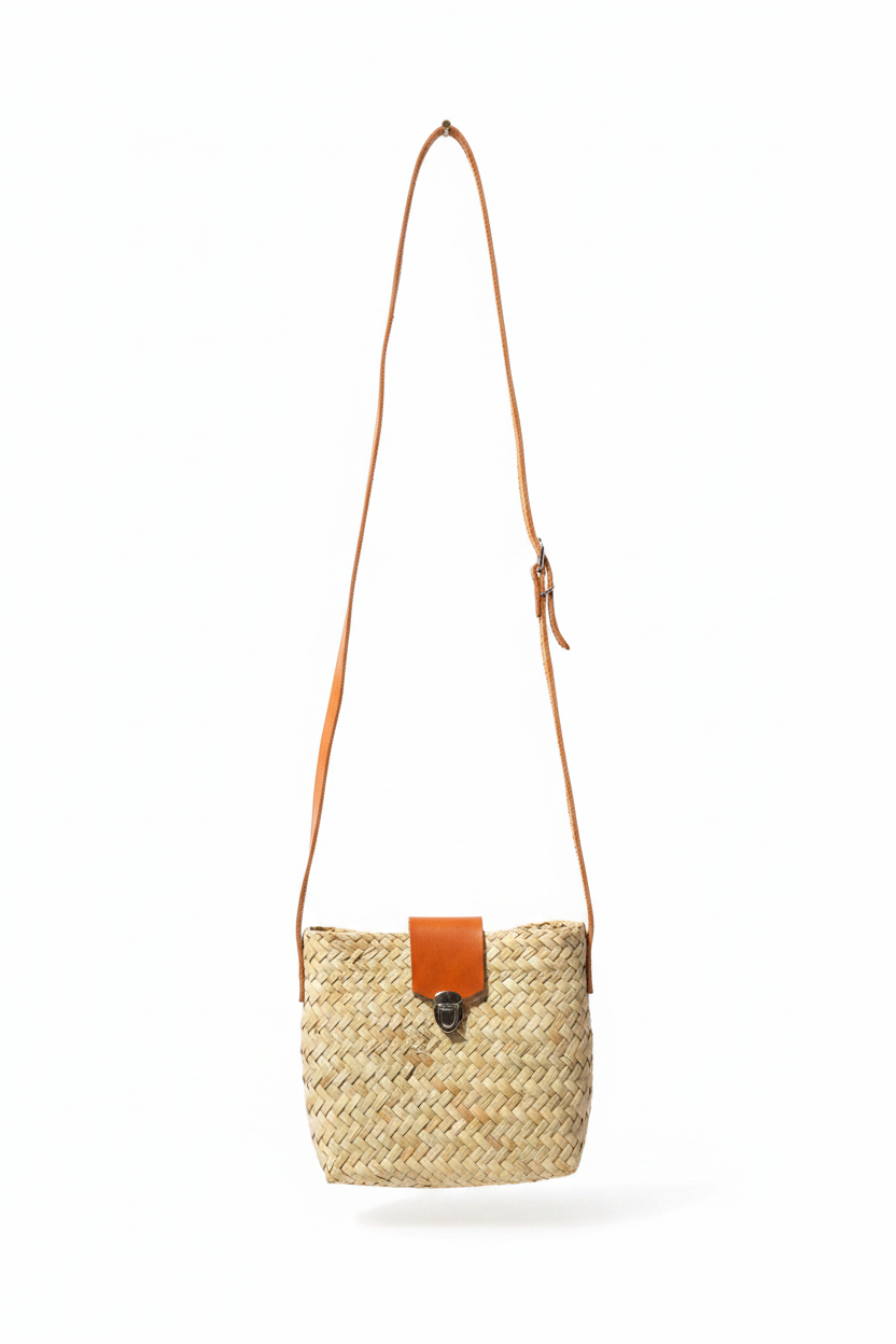 Bolsa de palma - fondo blanco