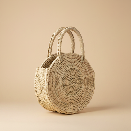 Bolsa de Palma Natural - Fondo Beige