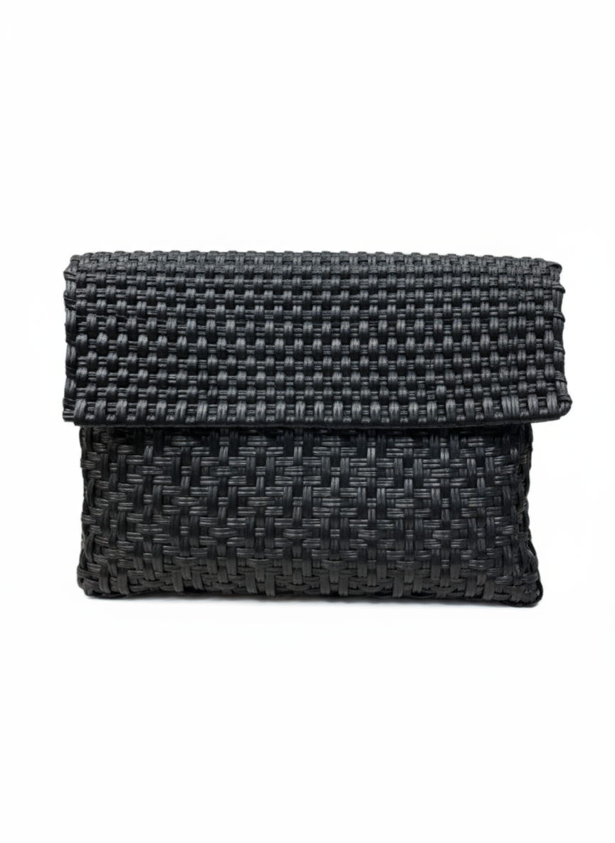 Carteron Lola Clásico negro vista trasera con fondo blanco