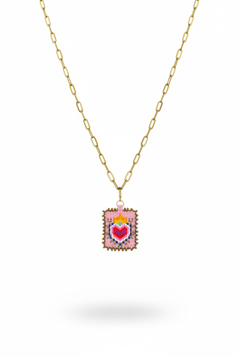 Collar Rosa Sin Display