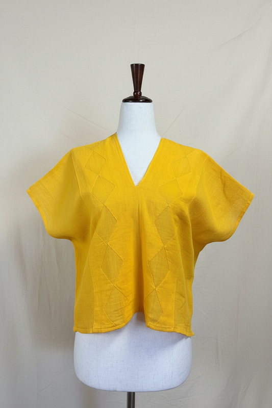 Crop Top Manta Corrugada