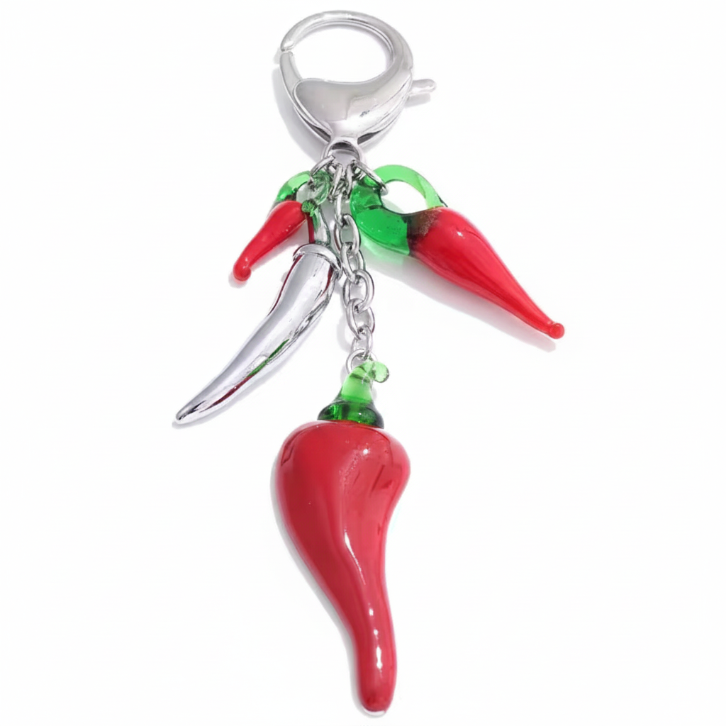 Llavero Chile Plata