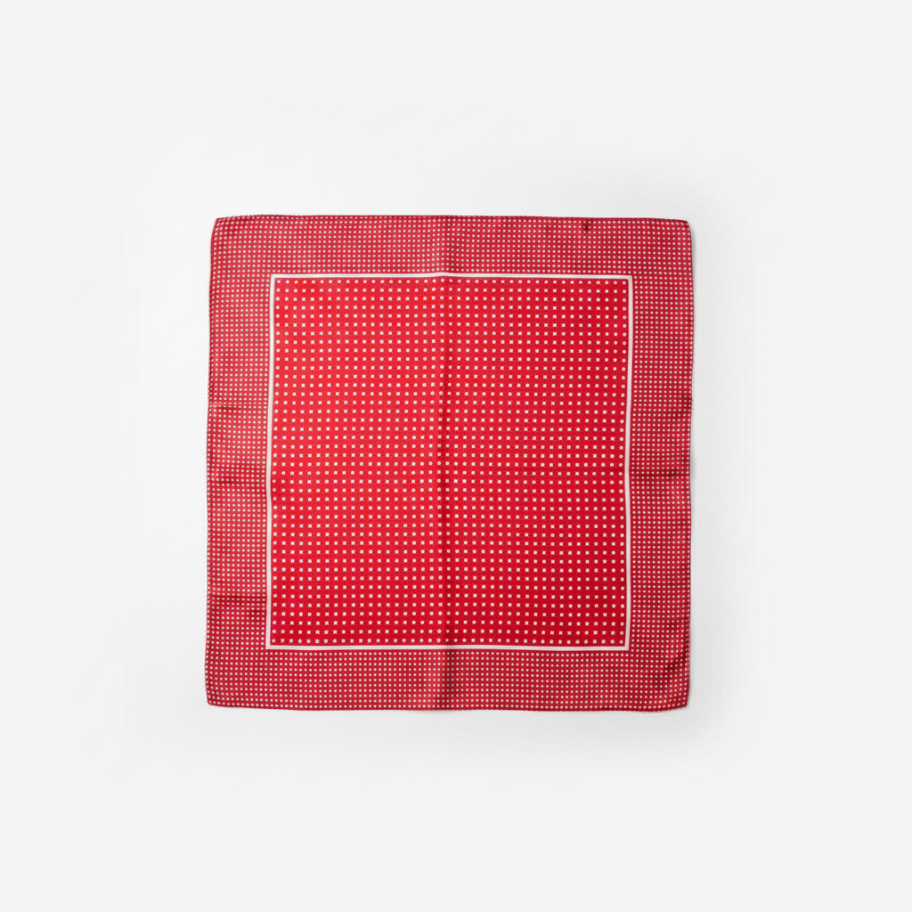Pañuelo lunares rojos