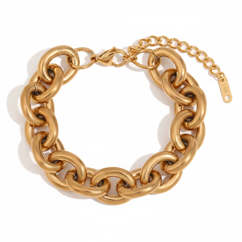 Pulsera Chunky sin anotaciones