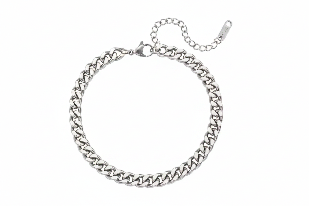 Pulsera cubana 8mm sin texto
