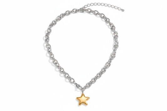 Pulsera estrella fondo blanco sin texto