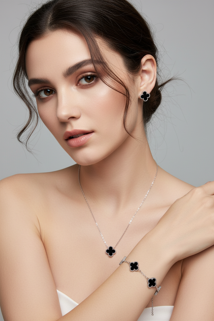 Set Clover Plata - Modelo