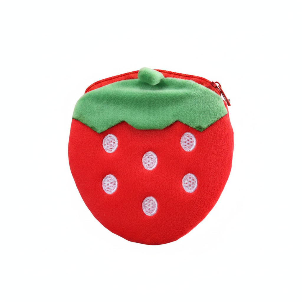 Strawberry coin purse