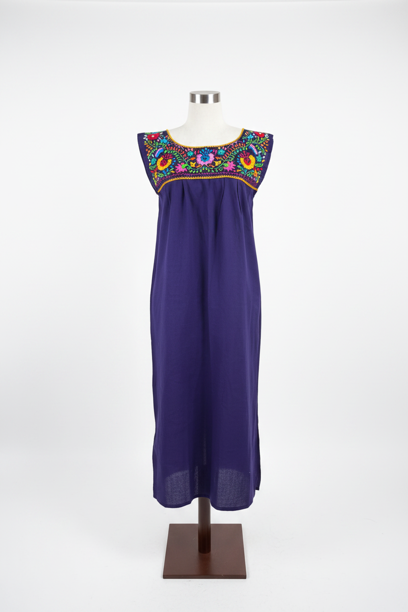 Vestido morado - frente