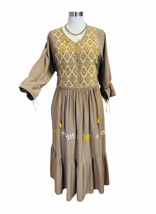 Vestido San Andrés Larrainzar - Imagen 1 con fondo blanco