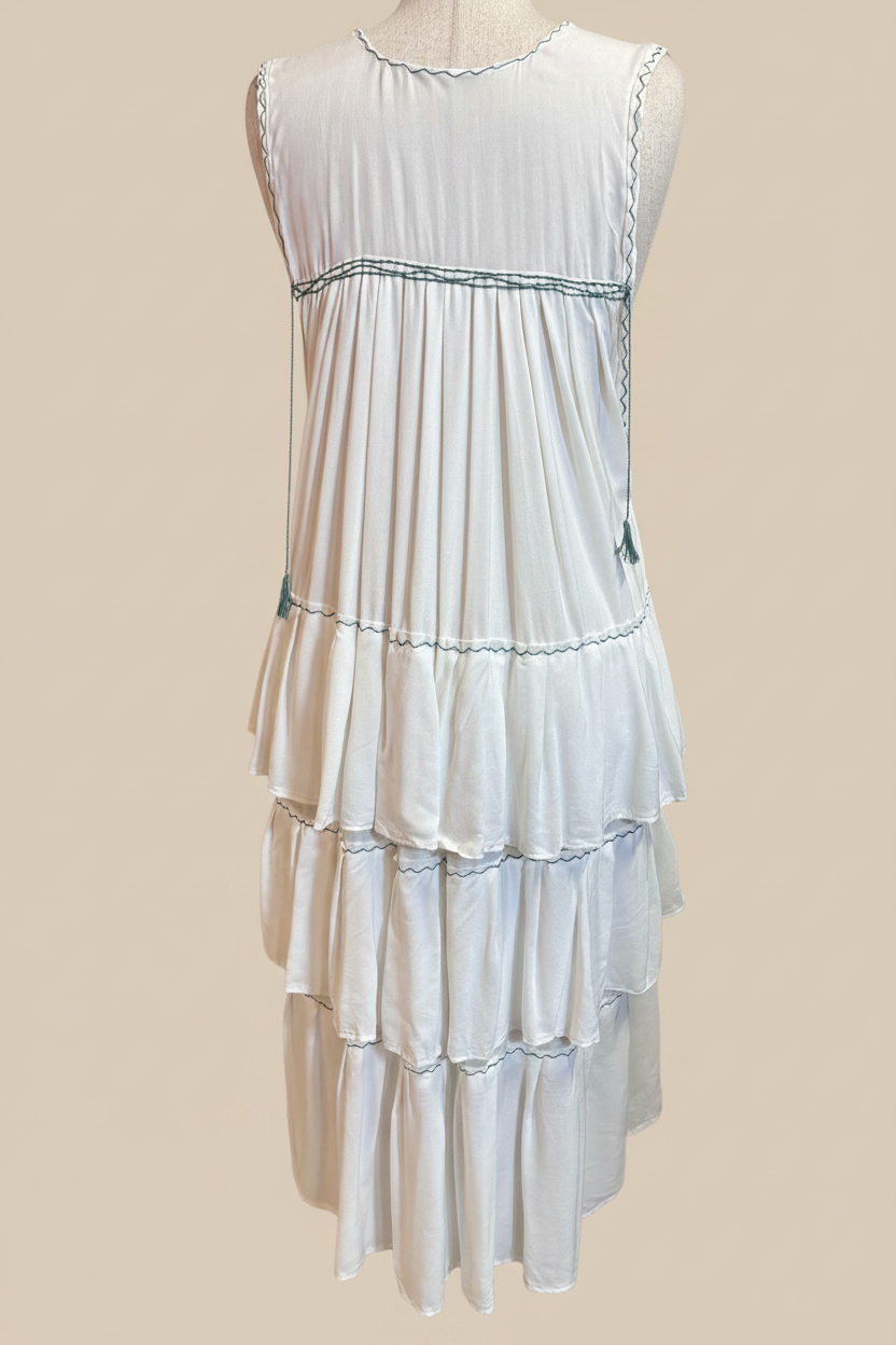 Vestido San Andrés Olanes - Vista frontal