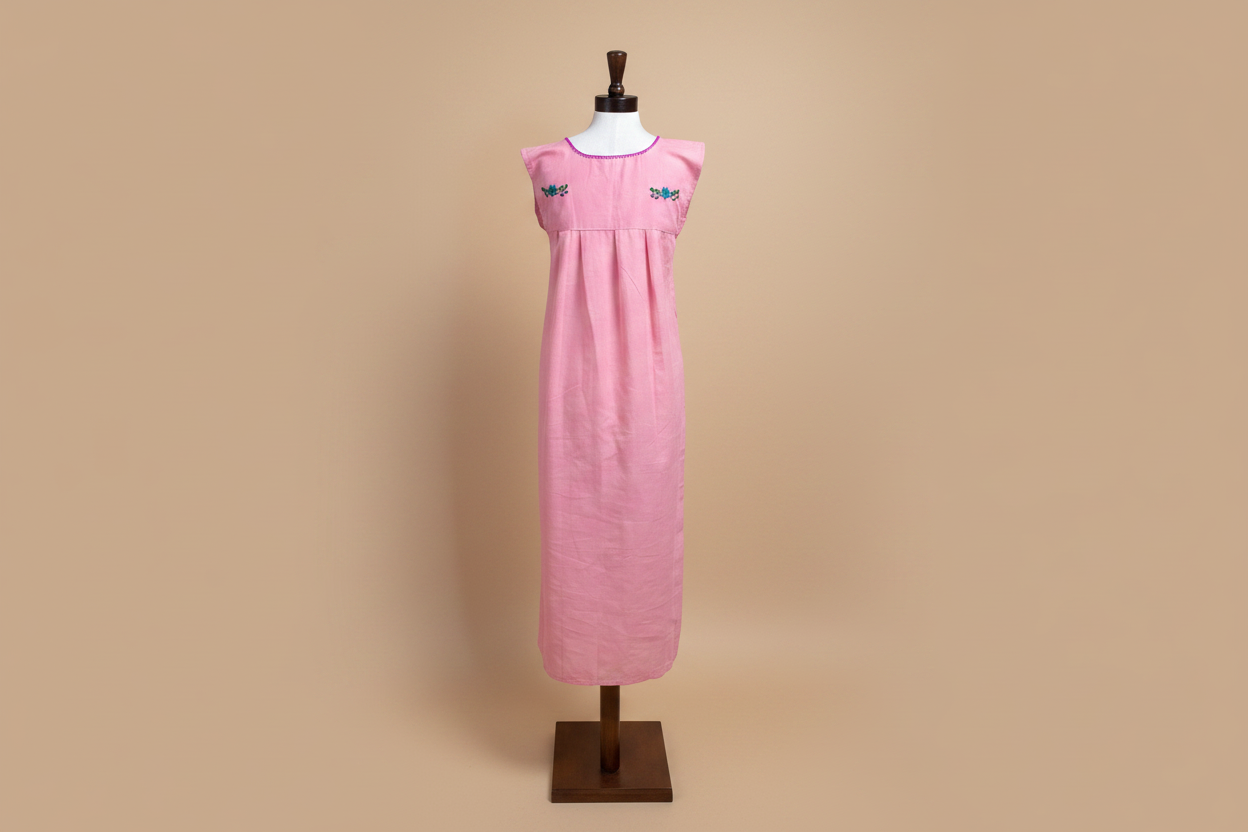 Vestido sencillo vista completa